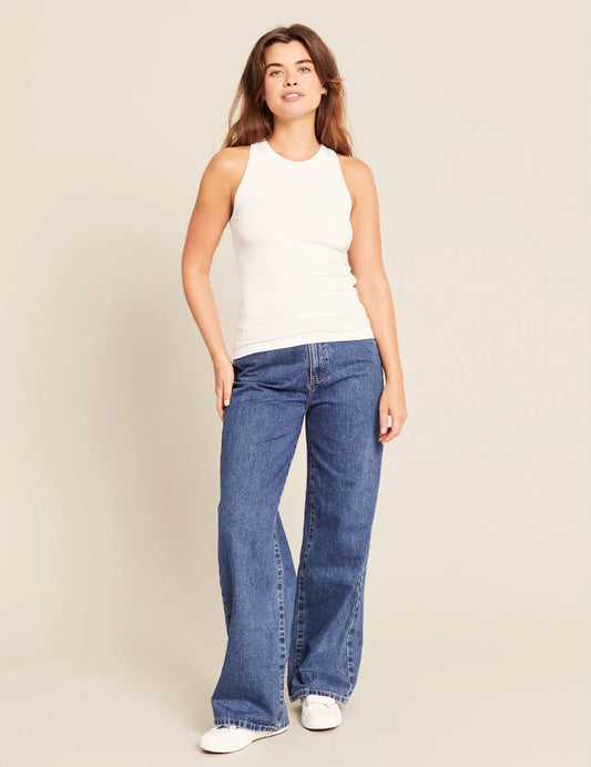 Women's Ribbed Racerback Tank
